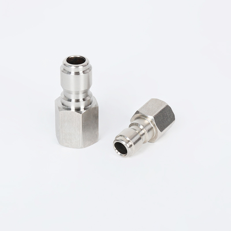 Машина для очистки высокого давления прямо через вращающийся быстрый разъем