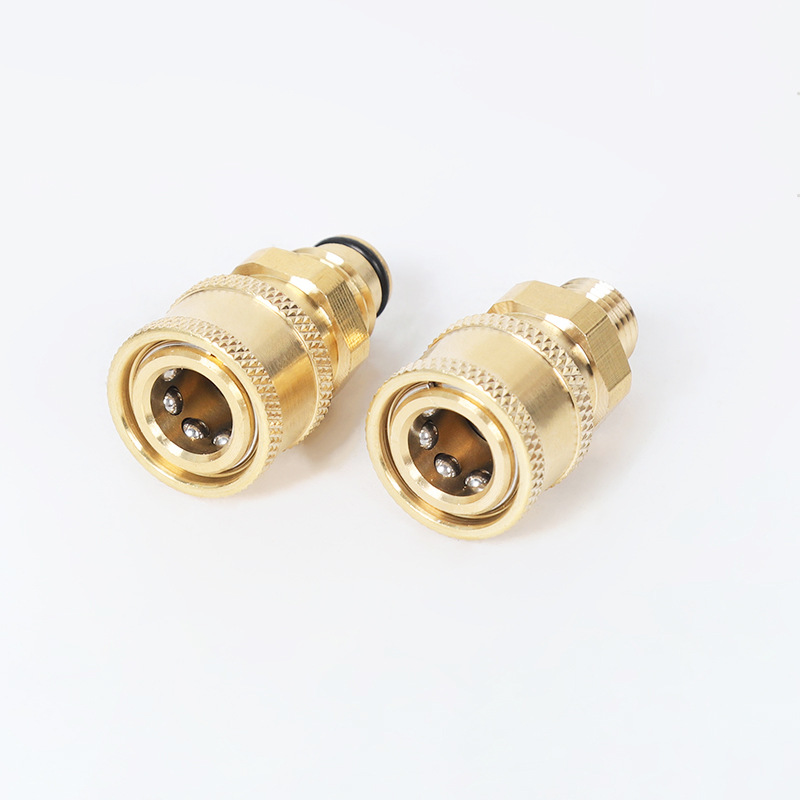 Автомобильная стиральная вода преобразование головки насадки 1/4 Quick Quick Plug