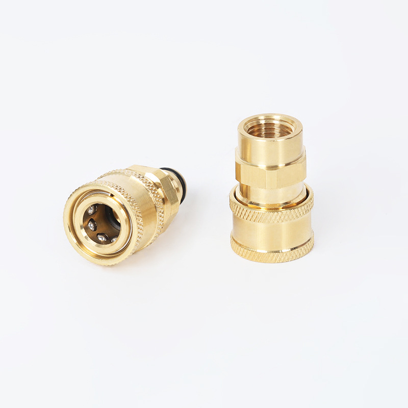 Автомобильная стиральная вода преобразование головки насадки 1/4 Quick Quick Plug